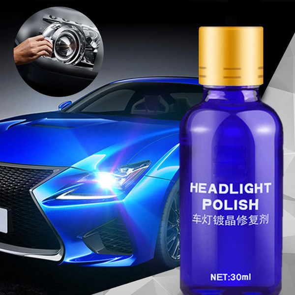Vehemo Liquid Maintenance Headlight Restoration Kit Cars Car Repair Polish Durable Headlight Polishing Fluid Lighting