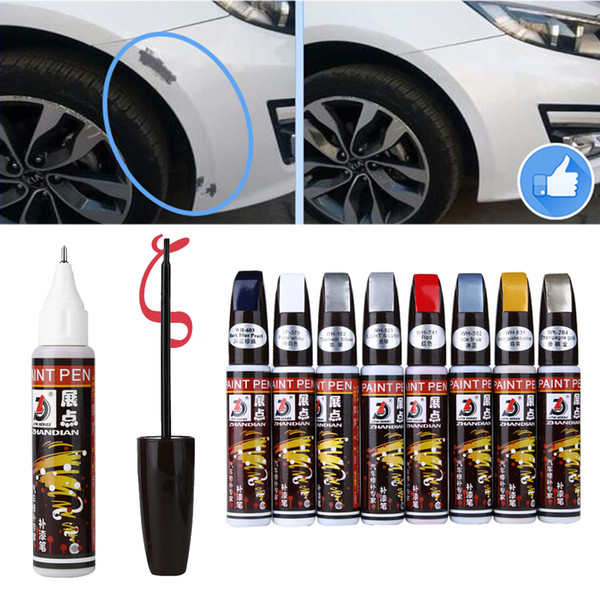 2Pcs Universal Auto Car Coat Paint Pen Touch Up Scratch Clear Repair Remover Remove Tool Car-Styling 13 Colors