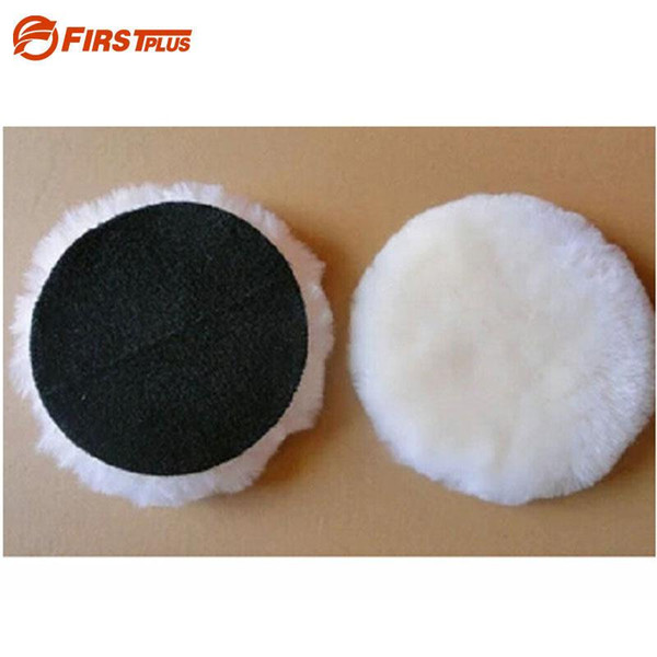 Best Quality! 100% Natural Wool Polishing Pad Car Paint Grinding Waxing Buffing Adhesive Pads for Car Polisher Buffer