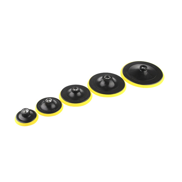 3/4/5/6/7'' Professional Car M14 Backing Buffing Pad Hook & Loop Backer Plate Select Size