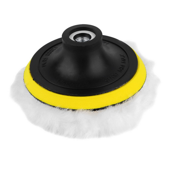 4 inch Buffing Pad Auto Car Polishing sponge Wheel Kit With M10 Drill Adapter Buffer hot selling&