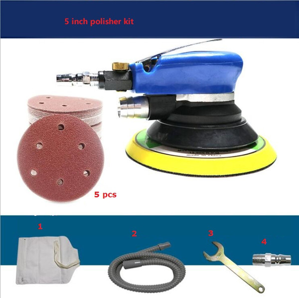 Car Polisher Random Orbital Detailing Waxer Buffer Boat Truck Professional Polisher non-Vacuum Cleaner Set Polishing Tool