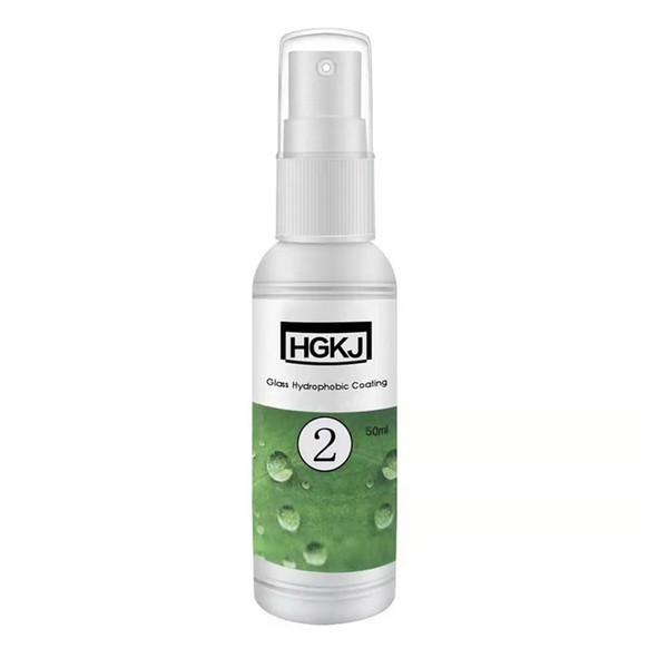 20 50ml HGKJ 2 Auto Window Cleaner Rainproof Nano-hydrophobic Coating Windscreen Bathroom Glass Cleaner