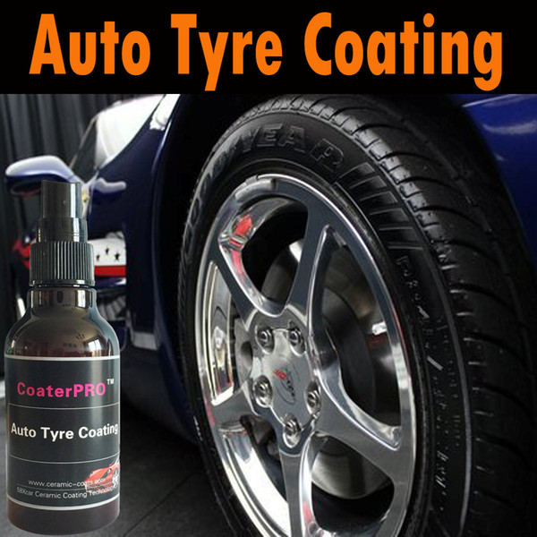 CoaterPRO Auto Tyre Coating nano protective hot shine high gloss coating agent 100ml make tyre more black anti aging