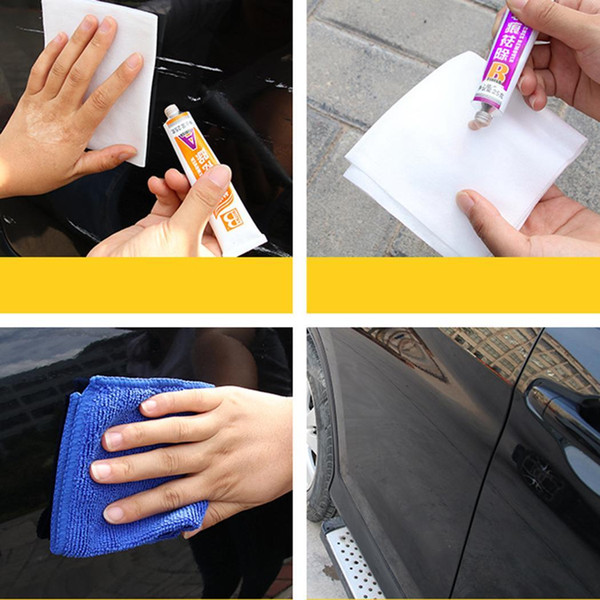 Sailnovo Practical Portable Car Scratching Remover Kit Car Surface Paint Waxing Repairing Tool For General Paint Waxing