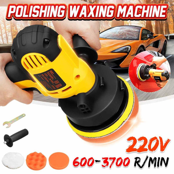 220V 700W Car Polishing Glaze Waxing Machine Mute High Precisions Adjustable Speed Car Electric Waxing Scratch Repair Tool
