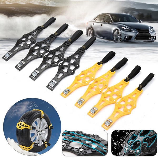 anti skid chains for tires Car Tyre Winter Roadway Safety Tire Snow Adjustable Anti-skid Safety Double Snap Skid Wheel TPU Chains