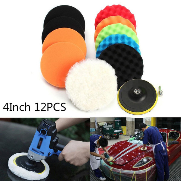 12pcs/Set Polishing Pads Set Sponge Wool 3cm/1.18