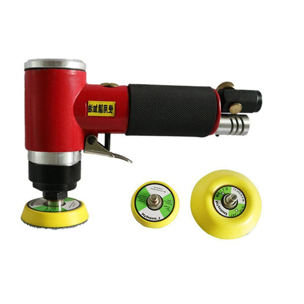 Mini Car Polisher Machine Straight/Deflected Core Type Pneumatic Sanding Machine Air Sander Car Waxing Small Buffer Polisher