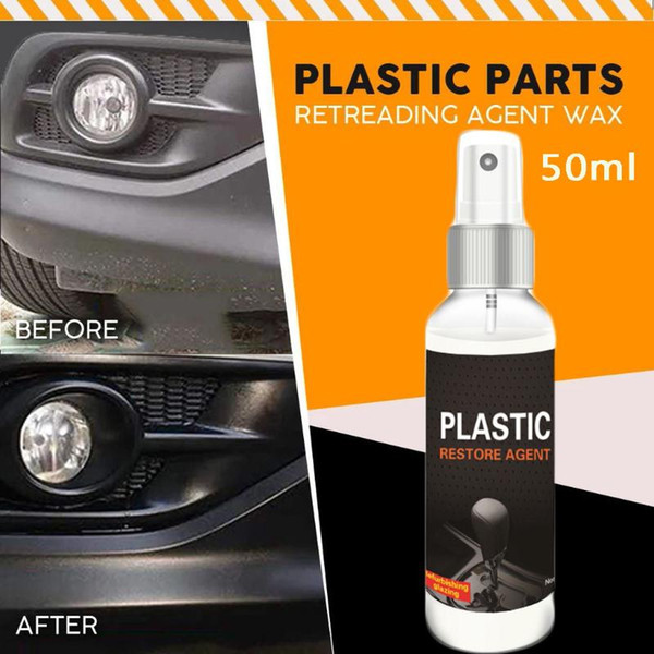 50ml Automotive Interior Auto & Plastic Renovated Coating Paste Maintenance Agent Plastic Restore Agent
