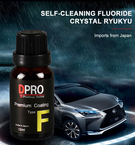 DPRO 12ml Ceramic Car Coating Paint Care Car Polish Liquid Glass Anti Scratch Auto Paint Protection Crystal Coat Nano Liquid