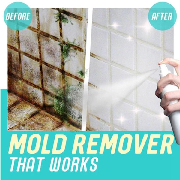New 100mL Mould & Mildew Remover Kitchen Spray Cleaner Cleaning House Inhibitor Bathroom Car Cleaning Auto polish