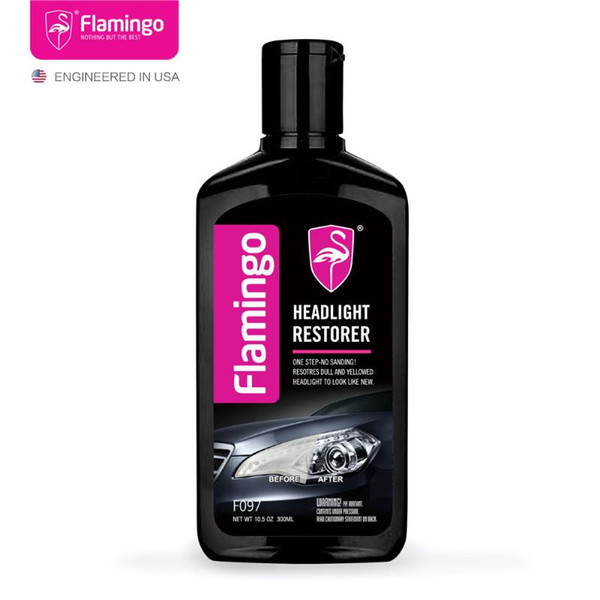 300ml Car Headlight Restorer Light Cleaner Headlight Headlamp Polish Restoration Kit For Auto Lamp Lense Brightener 10.5OZ