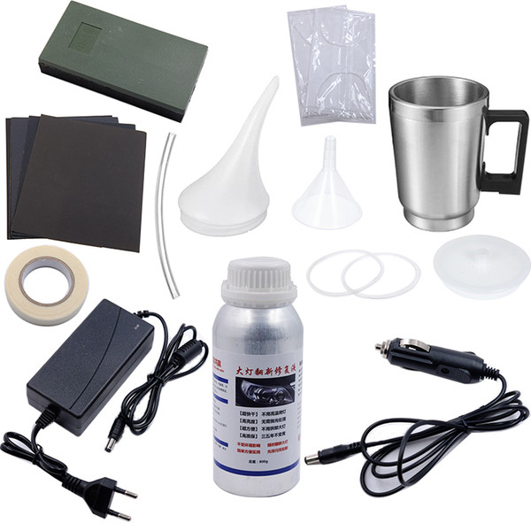 Headlight Cleaner Polishing Clean Car Light Polish Kit Renovator Automotive Headlights Refurbished Polishing Restorer