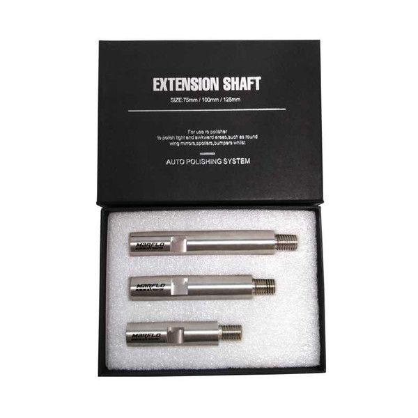 Paint Care Rotary Polisher Extension Shaft Stainless Steel M14 Polishing Accessories MARFLO Auto Detailing Tools Car Wash Bar