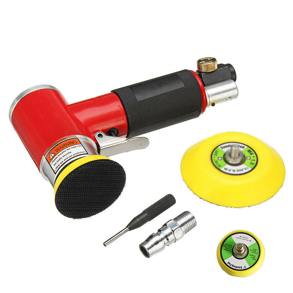 New High-speed Sander Polisher Mini Air Sander Kit Pneumatic Orbital Car Polisher Polishing Machine Lightweight #XP