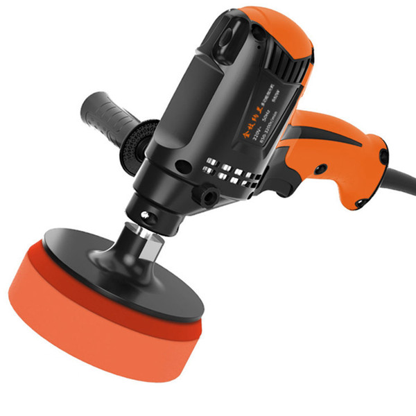 980W Adjustable Speed Electric Car Polisher Electric Waxing Machine Car Polishing Machine Automobile Polishing Tool Accessories
