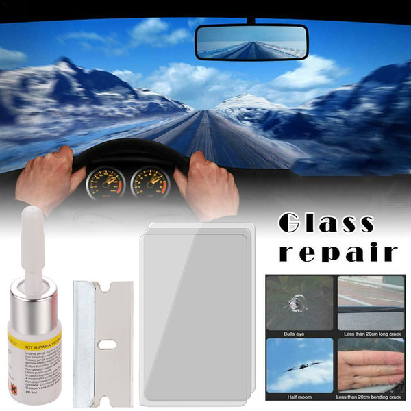 Car Windscreen Glass Repairing Resin Kit Liquid Auto Car Window Fix Tool DXY88
