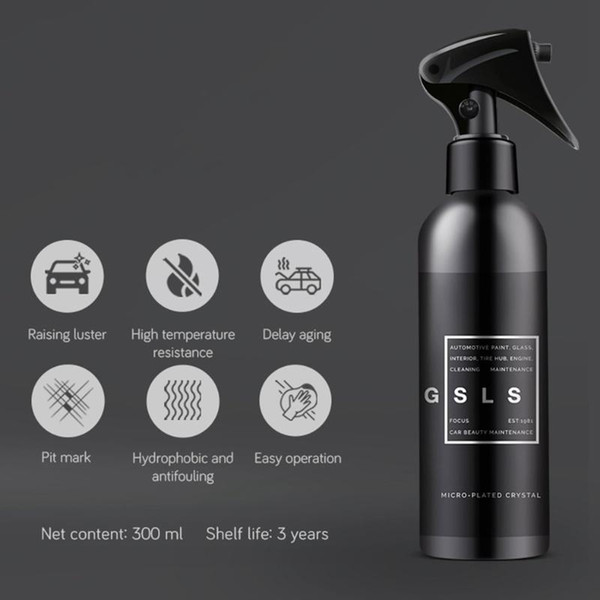 New Auto Car Coating Agent Water Repellent Oxidation Resistant Liquid 9H Hardness Protection Super Shiny Car Coating