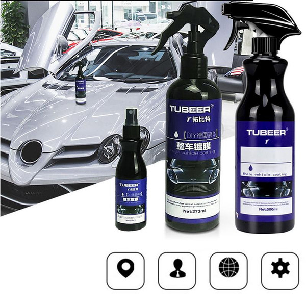 2022Car coating Nano polished painted Anti-scratch car paint glass plating wax imports Nano hydrophobic layer 120/274/500ML