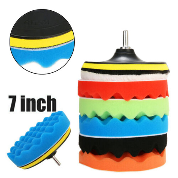 Care Buffing Pad Sponge Pads Kit For Car Polisher Supplies Foam Woolen Buffer Adapter Polishing Buff