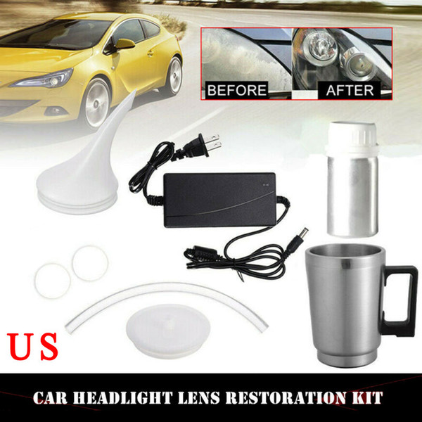 500ML Atomization Cup Electroplated Iron Accessories Car Headlight Lens