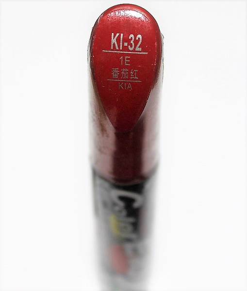 Car scratch repair pen, auto brush painting pen red color for KIA soul sportage