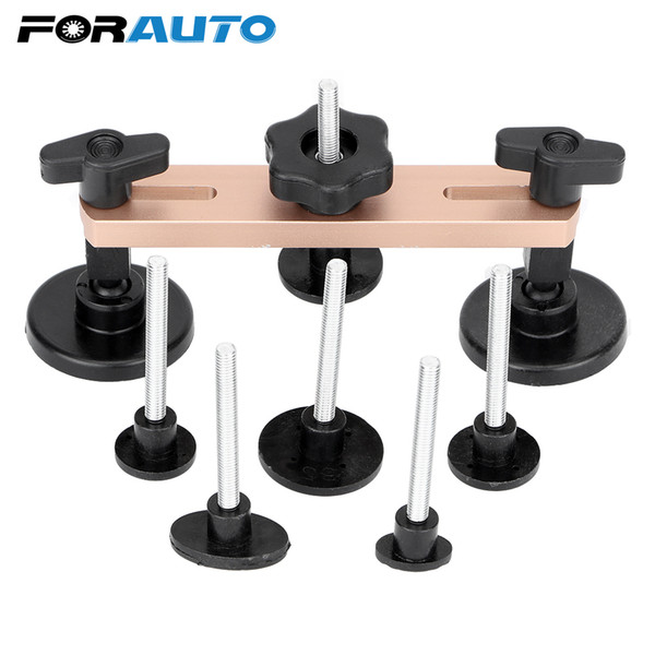 FORAUTO Car Body Dent & Ding Bridge Puller Car Repair Tool Bodywork Paintless Hail Body Dent Repair Hand Tools Set