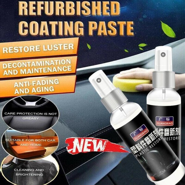 Multifunction Automotive plastic Interior Repair retreading agent Anti-aging Car Care & Cleaning agent 30/50/100/120ML