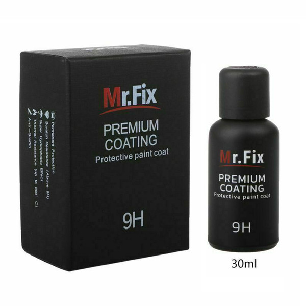 9H Auto Ceramic Coat 30/50ML Coating Protective Car Gloss Effect Mirror Shape