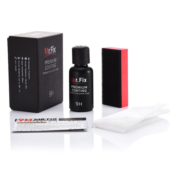 Upgraded Anti-scratch High Density 9H Car Polish Liquid Ceramic Coat Auto Detailing Paint Care Super Hydrophobic Glass Coating