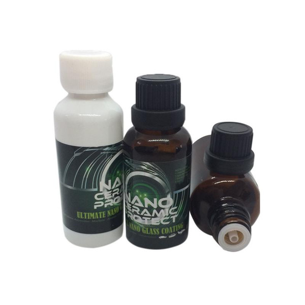 30ml Anti-Scratch Car Paint Crystal Plating Wax Super Hydrophobic Glass Spray Coating 50ml Auto Glass Coating Set