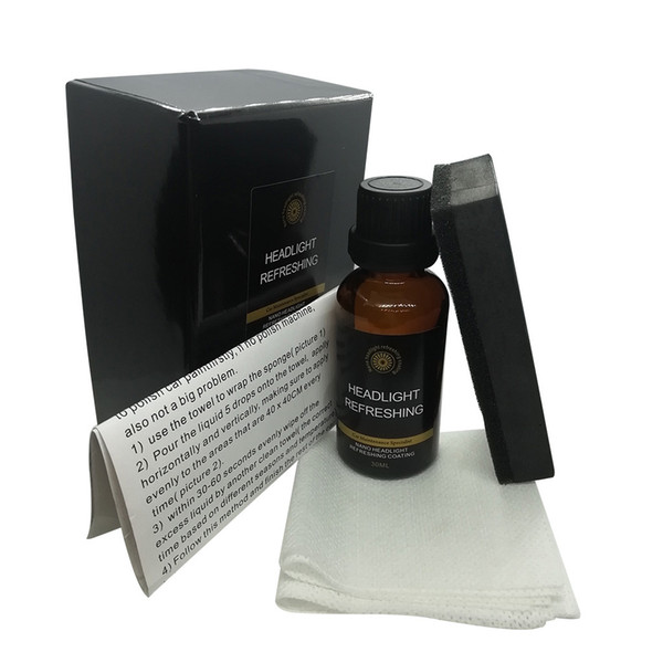 Franchise Refresh Liquid Use Atomization Coating Process Of Auto Car FrontLight Lamp headlight restoration kit pulido de faros #