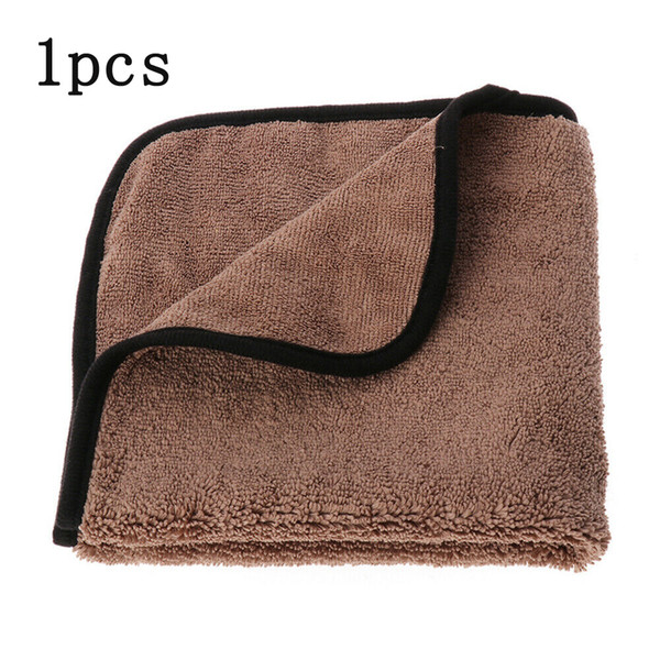 1pc Car Cleaning Towel Microfiber Auto Wash Polishing Waxing For Kitchen Living Room Office Car Wash Accessories