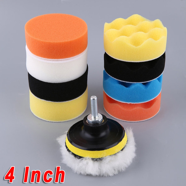 Waxing Reuseable Pad Mat Cleaning Tool Polishing Buffing Detailing 11pcs/Set