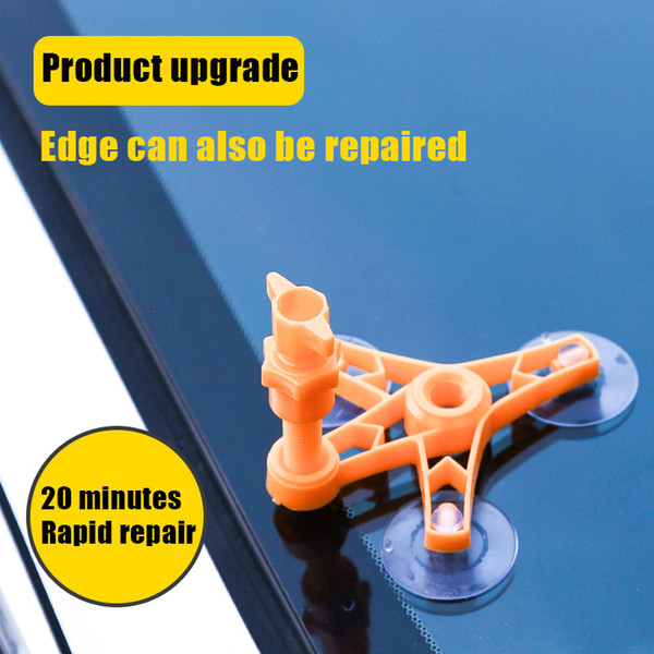 Windshield Repair Kit Quick Fix Car Windscreen Bullseye Rock Chip Crack Scratch DXY88