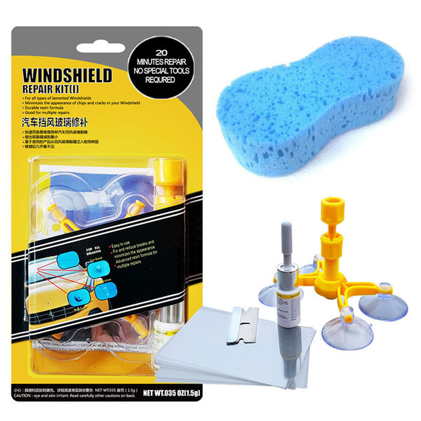 Professional Quality Windshield Repair Kit Glass Corrector Set Crack Repairing for Car Vehicle V6
