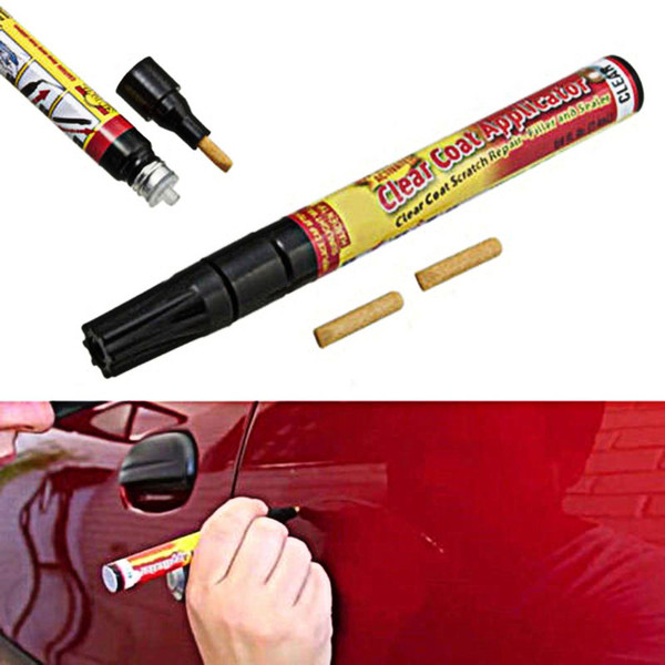 Hot 6pcs Universal Car Paint Pen Non-toxic Coat Scratch Repair Remover Applicator JLD