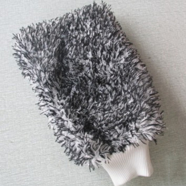 Car Care Glove Plush Soft Wash MiSuperfine Fiber Car Cleaning Detailing Tool