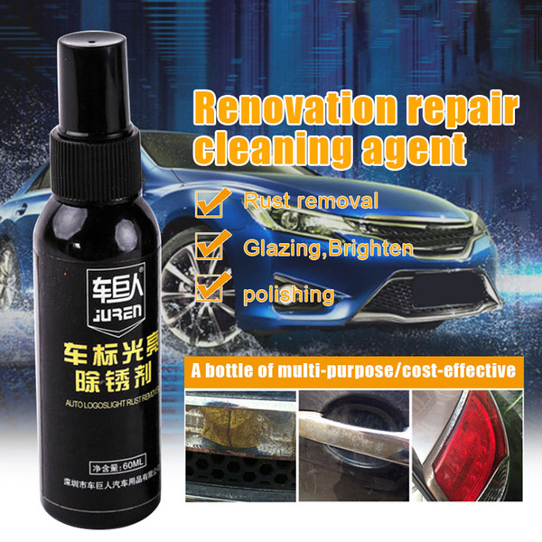 Shine Rust Cleaning Spray Cleaner Rust Removal for Car Vehicle Window Handle NJ88