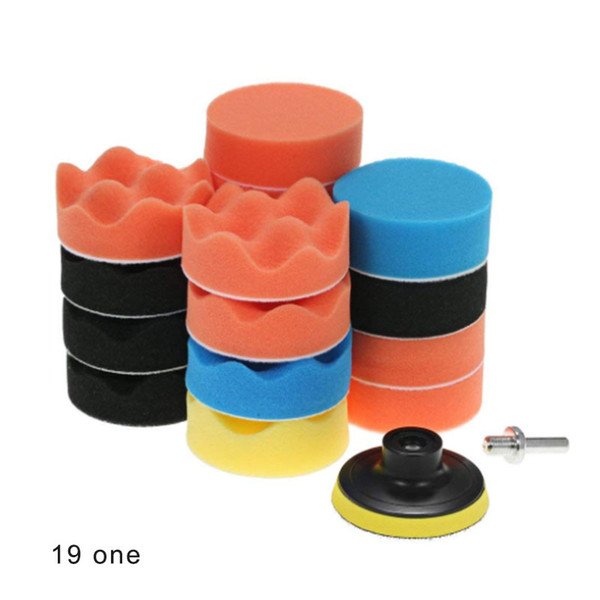 5/7/8/11/19/22/31pcs Car Foam Dirll Polishing Wheel Pad Kit for Car Polisher Auto Accessories V-Best