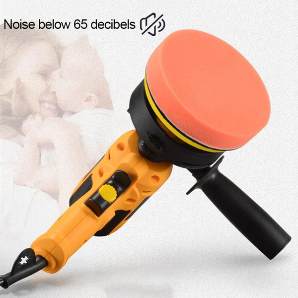 5inch Electric Polisher 220V 5-Level Variable Speed 3700 RPM Car Polisher Buffer Sander Car Paint Care Tool Polishing Machine