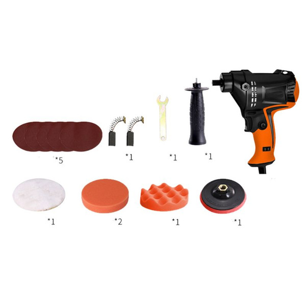 1Set 980W Adjustable Speed Six Gears Car Polisher Electric Waxing Machine Automobile Furniture Polishing Machine Polish Maschine