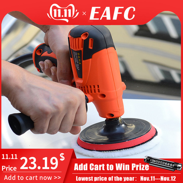 800W 6 Speeds Car Paint Polisher Machine 3500rpm 220V Polishing Machine Care Sanding Waxing Tools For Waxing Coating Cleaning