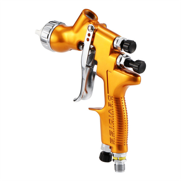 Spray Gun Paint High Efficiency TE20 Automotive Refinishing Golden Painting Gun 1.3mm Nozzle