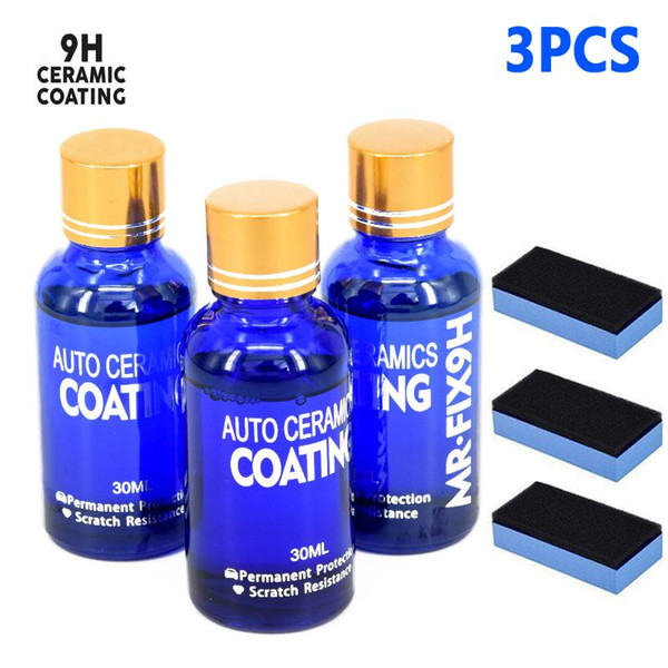 New And High Quality 9H Nano Ceramic Car Glass Coating Liquid Hydrophobic Anti Scratch Auto Care