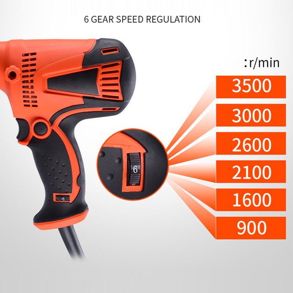 800W Electric Car Polisher Machine Adjustable Speed Auto Polishing Car Waxing Grinding Machine For Paint Care Tools
