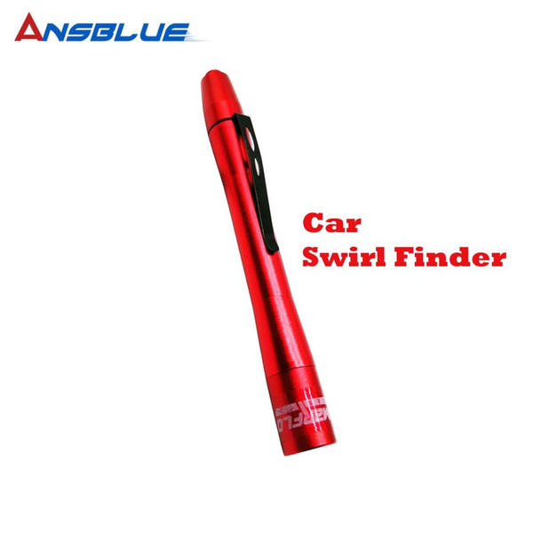 LED Car Paint Checking Swirl Finder Light Pen Lighter for Car Washing and Paint Finish Tools Light Alloy For