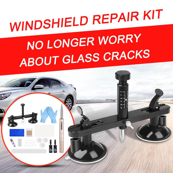 Diy Alloy Wheel Repair Kit Auto Glass Repair Kit Glass Crack Pit Car Front Windshield Fluid