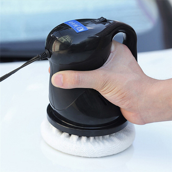 40W Auto Car Waxing Machine Multifunction Polishing Machine Polisher Car Gloss Vehicle Maintenance Tool Auto Accessories Black